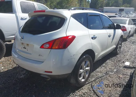 2010 Nissan Murano Sl from USA, damaged, VIN JN8AZ1MU9AW014771